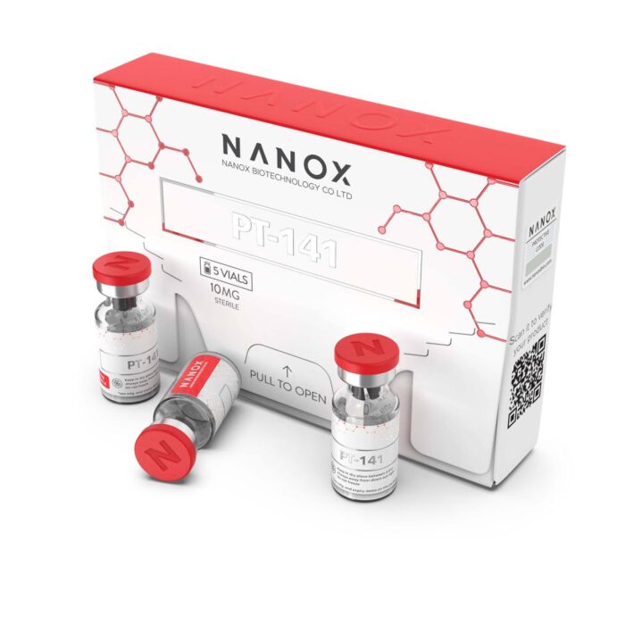 T-141, 5 VIALS x 10MG Nanox